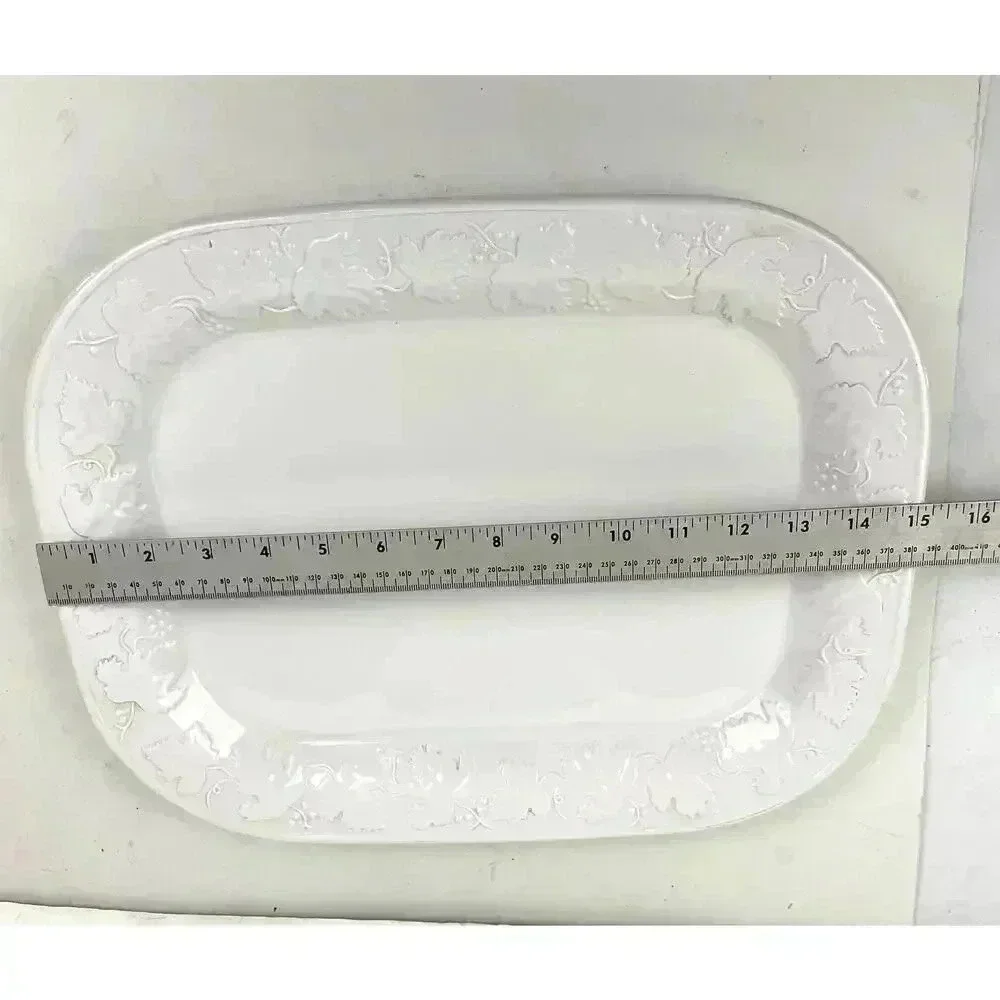 Corning Vineyard Trellis H15‎ Rectangle Serving Platter 15